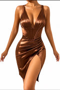Golden Dress with Built-In Bodysuit – Elegance & Confidence

Turn heads wherever you go with our stunning  brown Dress with Built-In Bodysuit. Designed to enhance your natural curves, this dress combines style, comfort, and confidence in one beautiful