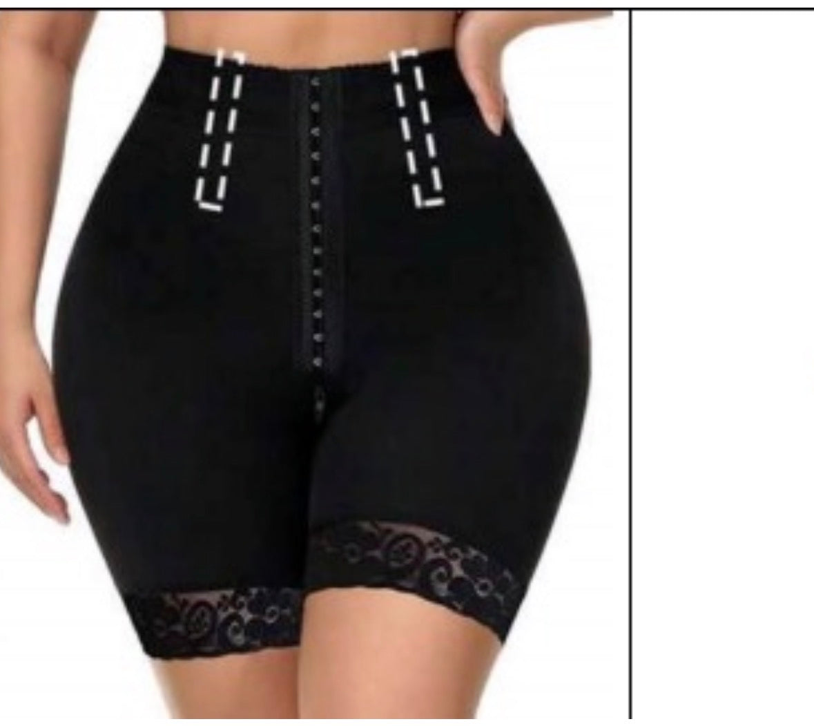 Faja Short Reloj de Arena de Alta Compresion